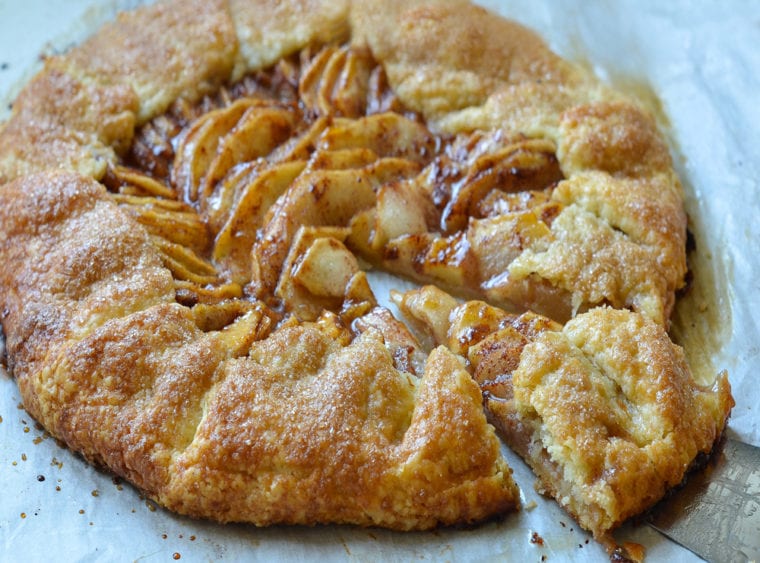 Rustic French Apple Tart