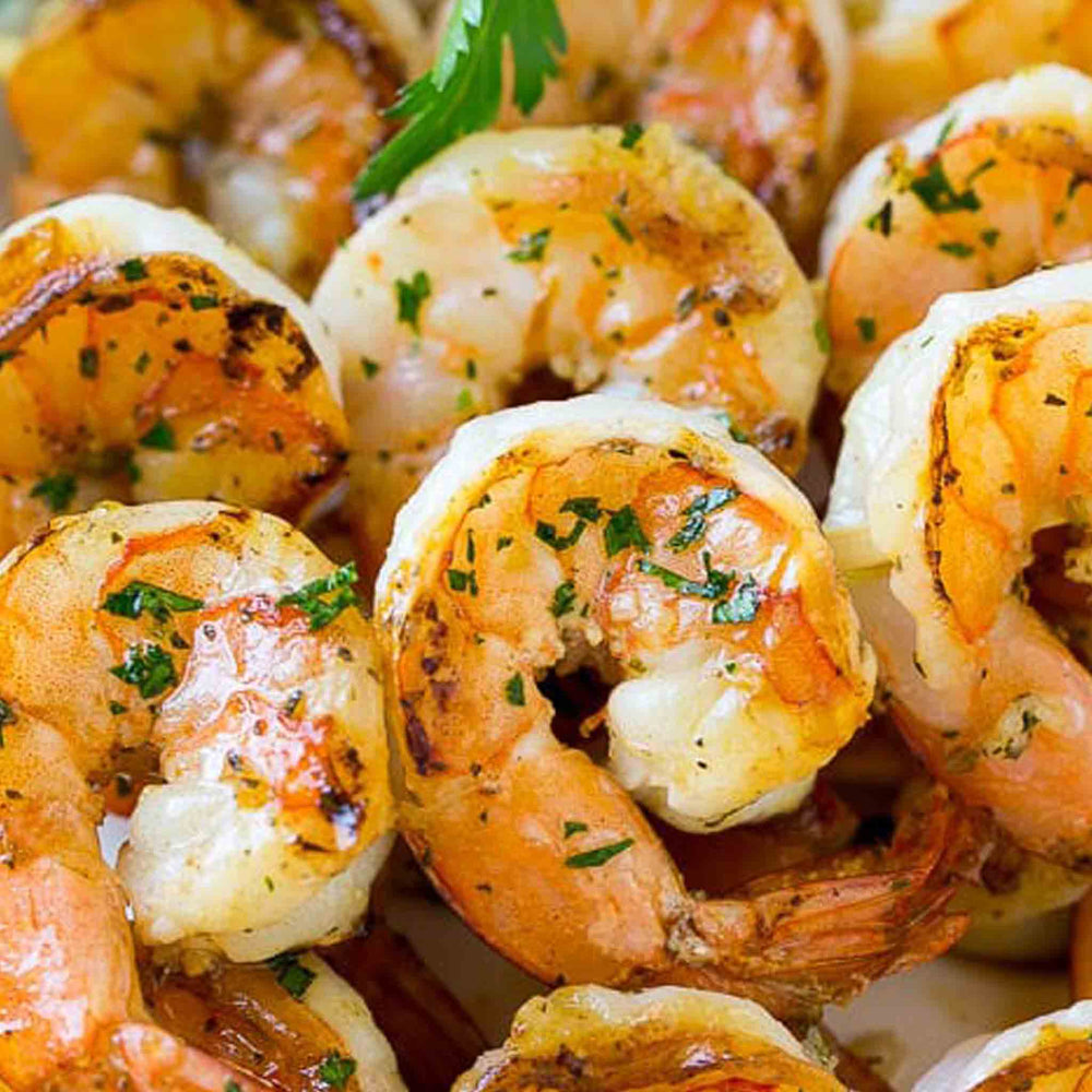 Christmas prawn skewers kit