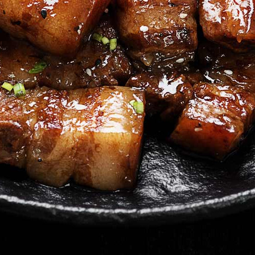 Beer Braised Pork Belly - Asian Style
