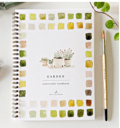 Garden Watercolor Workbook DISC