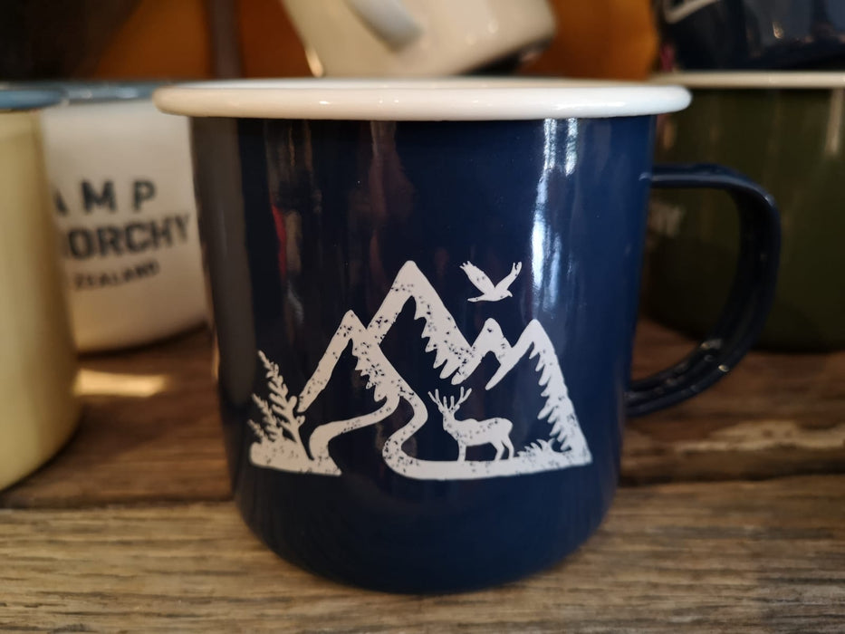 Mug - Camp Glenorchy - Enamel