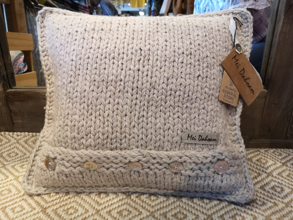 Pillow - Handmade Wool Pillow By Mei Dahoam In Austria